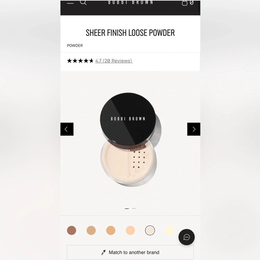 Bobbi Brown Sheer Finish Loose Powder  in Soft Porcelain